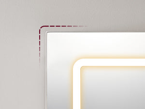 Badkamer Spiegelkast met LED Verlichting en Stopcontact