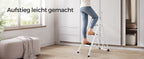 3-Traps Ladder - Antislip - Met Handrail