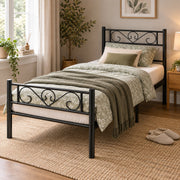 Enkel Metalen Bedframe - 90x200cm