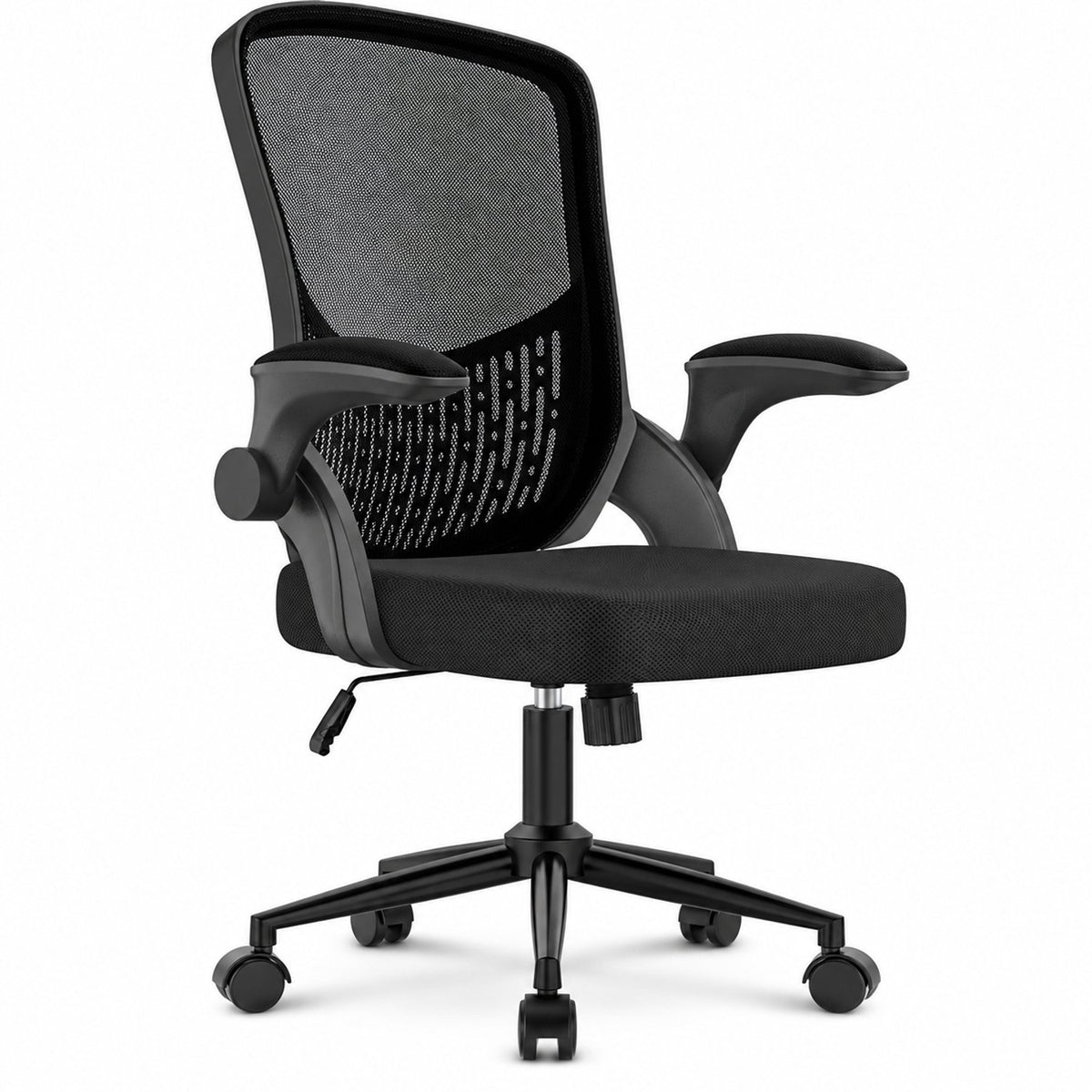 Ergonomische Bureaustoel – Verstelbare Kantoorstoel voor Volwassenen – Zwart