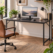 Bureau - 120 cm Industrieel Design - Zwart