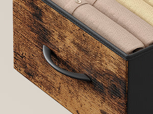 Kledingkast Met 4 Lades - Industrieel Design