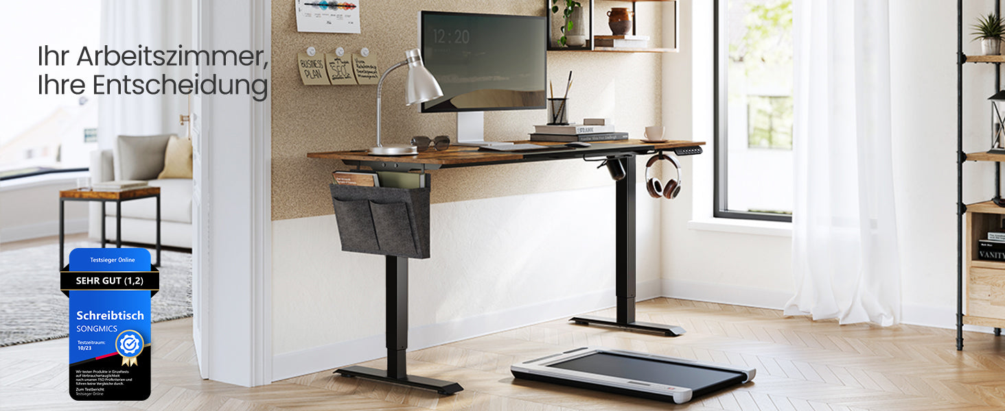 Elektrisch Verstelbaar Bureau 160 cm - Sta Zit Bureau