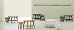 Ronde Salontafel 2-Laags 80 cm - Wit Woonkamer Tafel