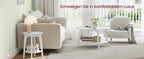 Ronde Salontafel 2-Laags 80 cm - Wit Woonkamer Tafel