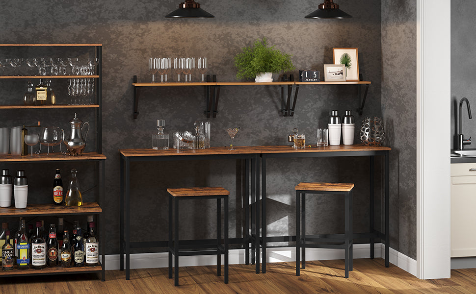 Barkruk En Bartafel Set - Industrieel