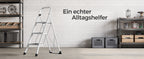 3-Traps Ladder - Antislip - Met Handrail