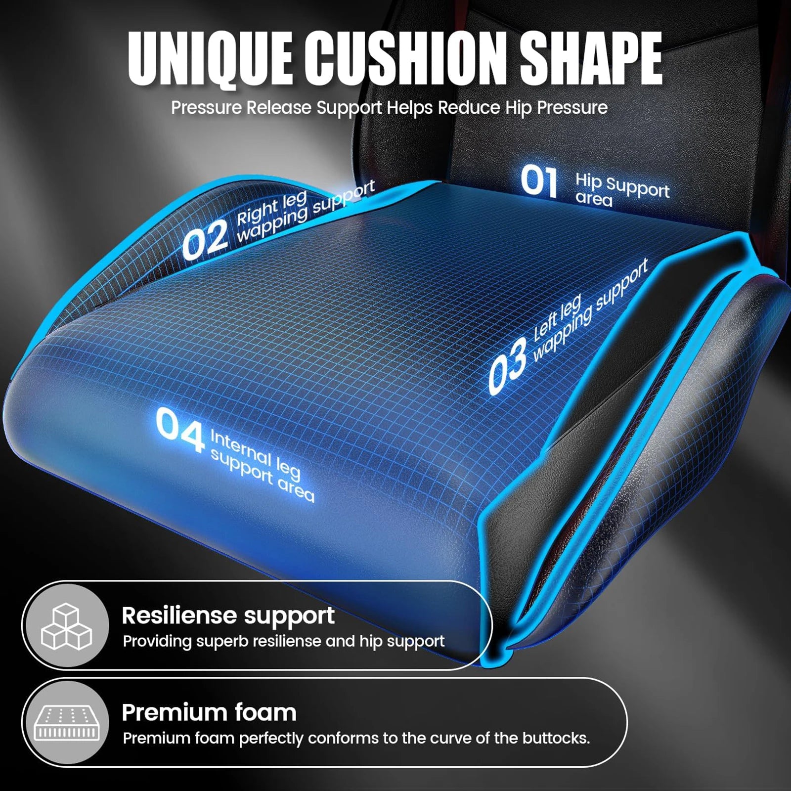Ergonomische Gamestoel - Verstelbaar
