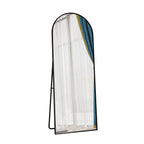 Full Body Staande Spiegel 162x53 cm - Gebogen Design