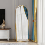 Full Body Staande Spiegel 162x53 cm - Gebogen Design