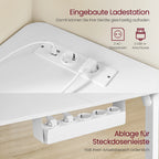 L-Vormig Elektrisch Verstelbaar Bureau