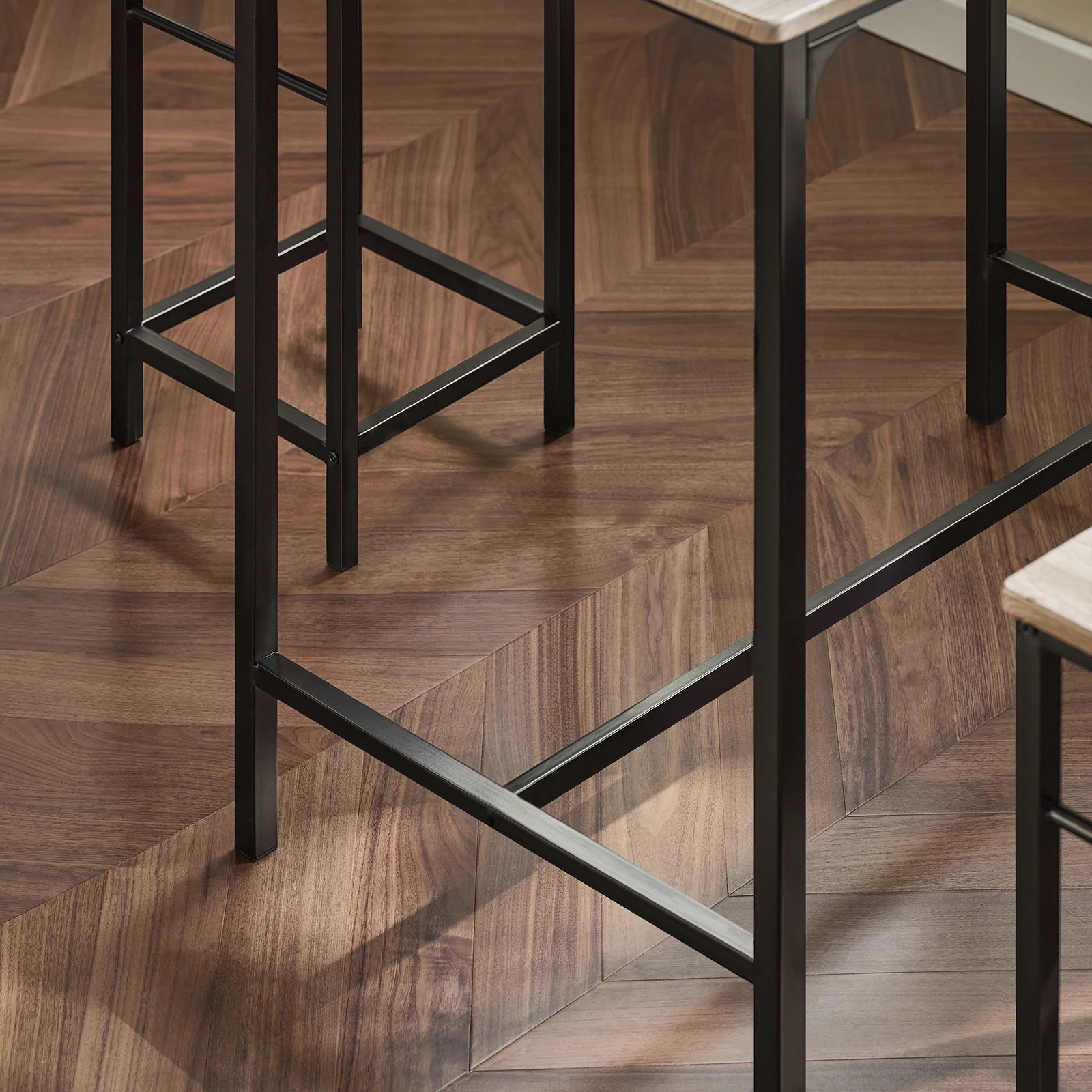 Bistro Bartafel Set 5-Delig met 4 Stoelen - Eetgroep