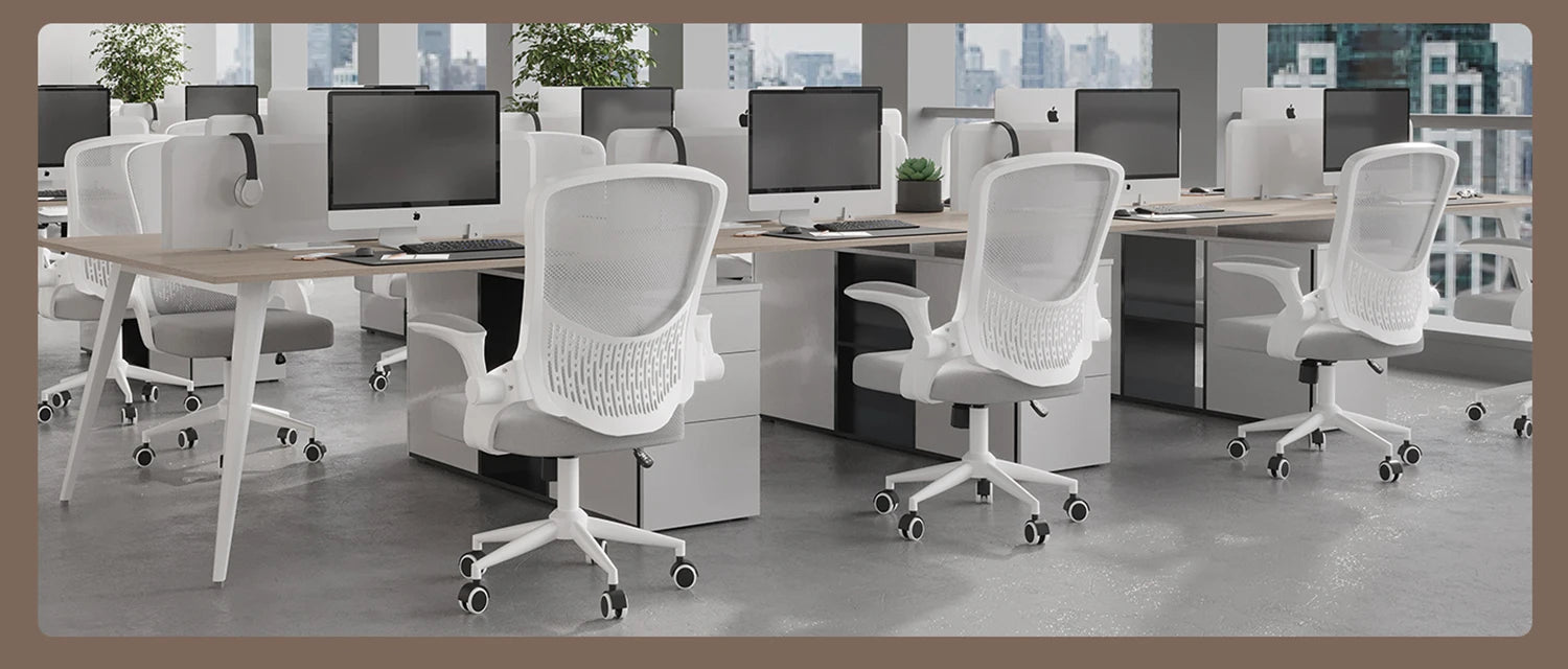 Ergonomische Bureaustoel met Lendensteun en Mesh Rug