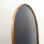 Full Body Staande Spiegel 162x53 cm - Gebogen Design
