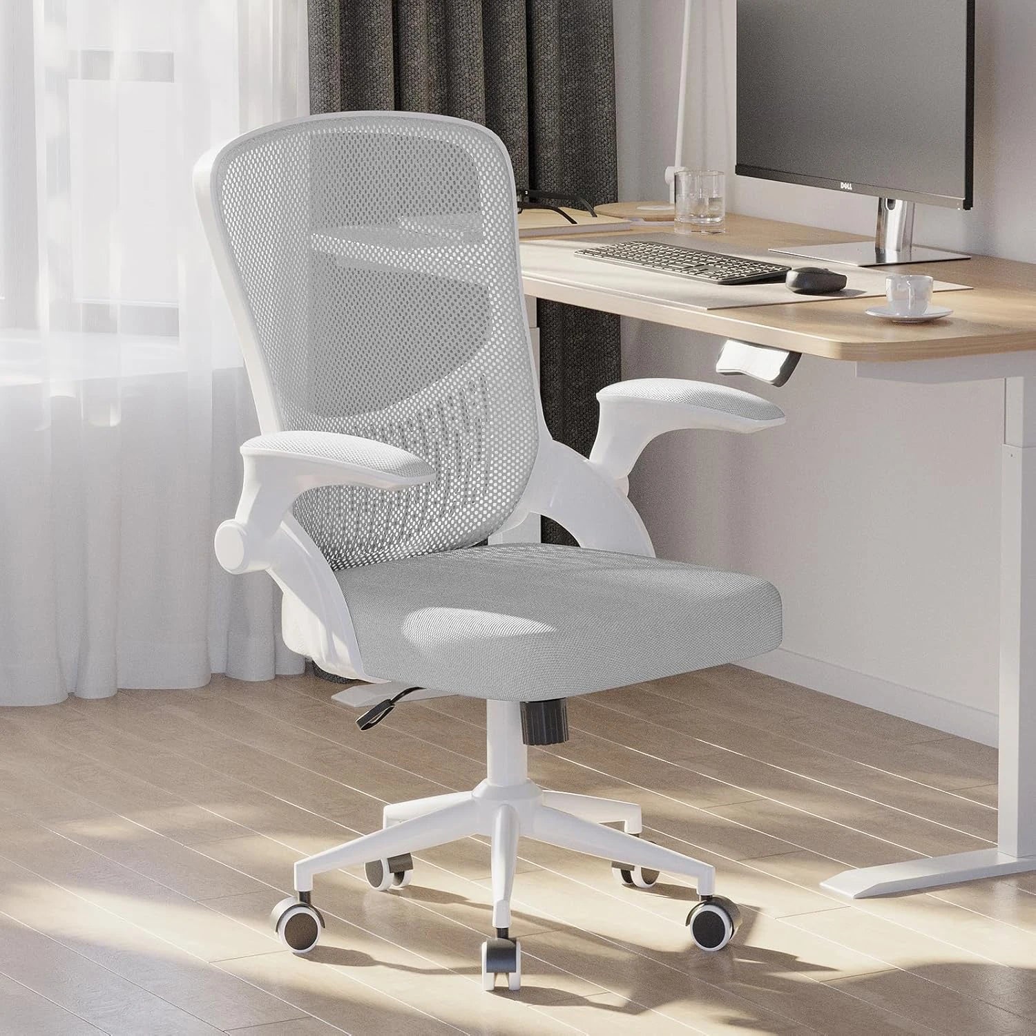 Ergonomische Bureaustoel met Lendensteun en Mesh Rug