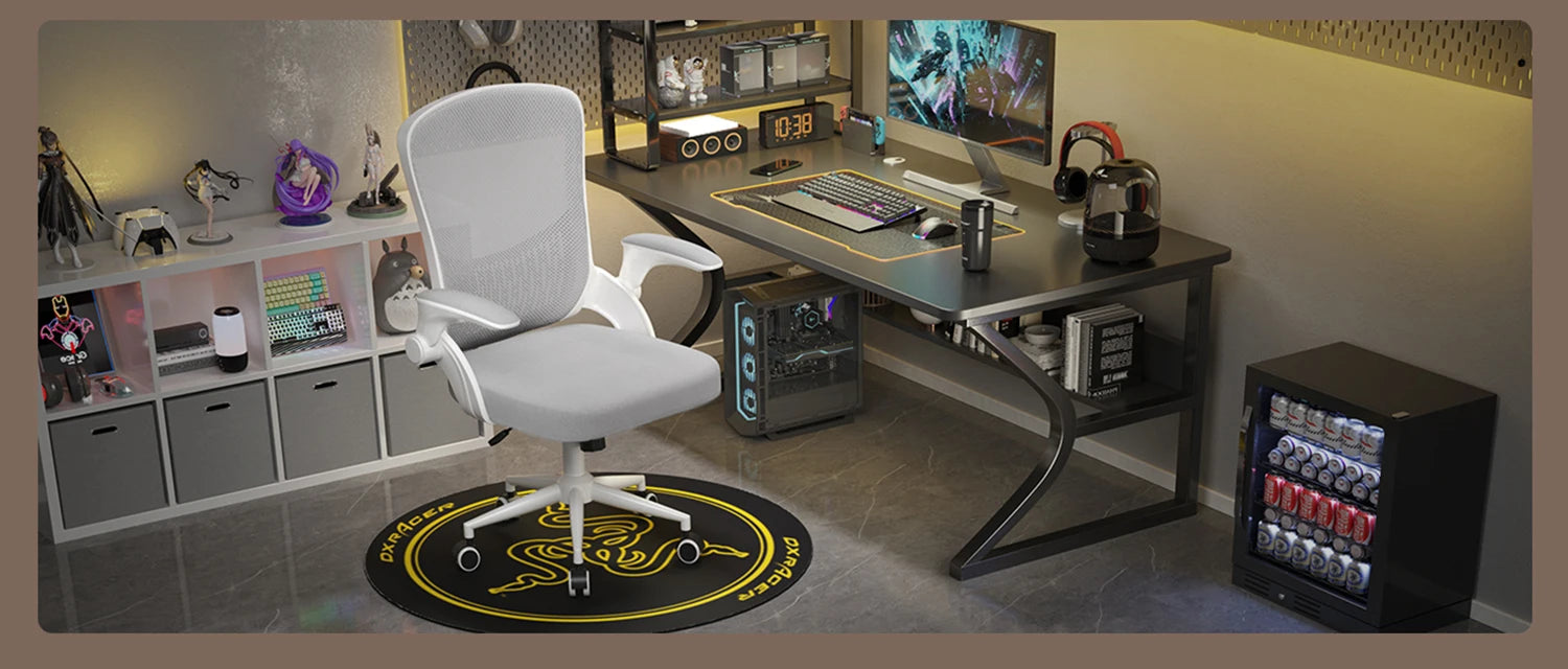 Ergonomische Bureaustoel met Lendensteun en Mesh Rug