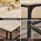 Bistro Bartafel Set 5-Delig met 4 Stoelen - Eetgroep