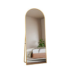 Full Body Staande Spiegel 162x53 cm - Gebogen Design