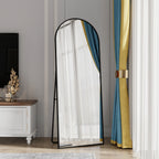 Full Body Staande Spiegel 162x53 cm - Gebogen Design