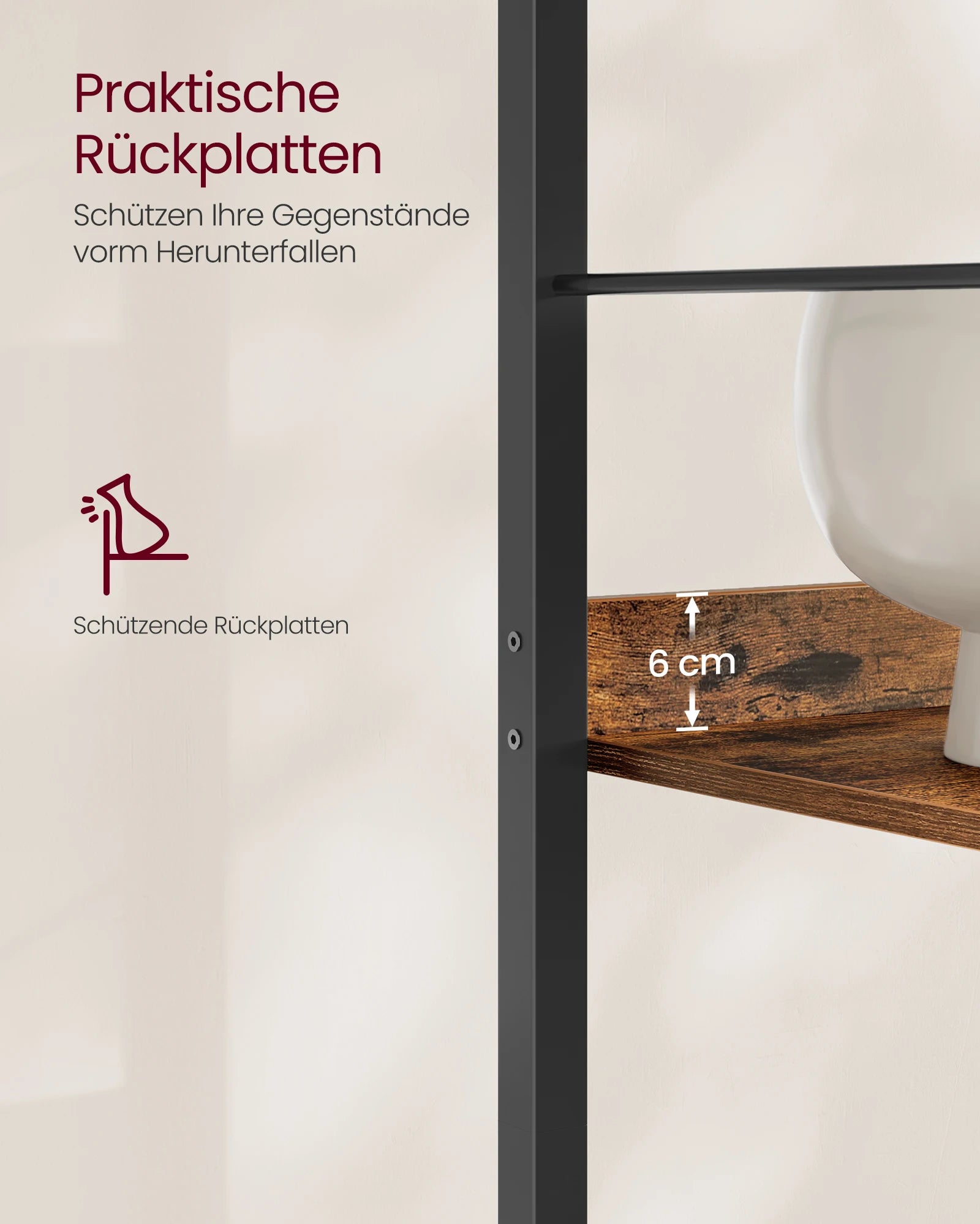 Boekenkast 5-6 Lagen Opbergkast - Moderne Plank