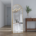 Full Body Staande Spiegel 162x53 cm - Gebogen Design