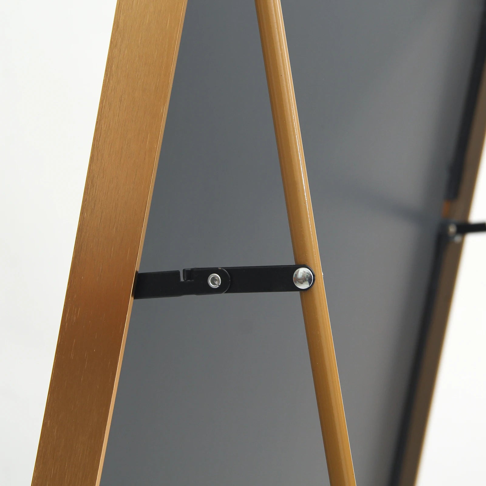 Full Body Staande Spiegel 162x53 cm - Gebogen Design