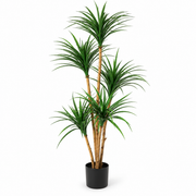 Kunstplant Dracaena 150 cm – Realistische Yucca Kunstboom – Verstelbare Bladeren