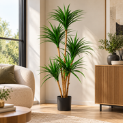 Kunstplant Dracaena 150 cm – Realistische Yucca Kunstboom – Verstelbare Bladeren