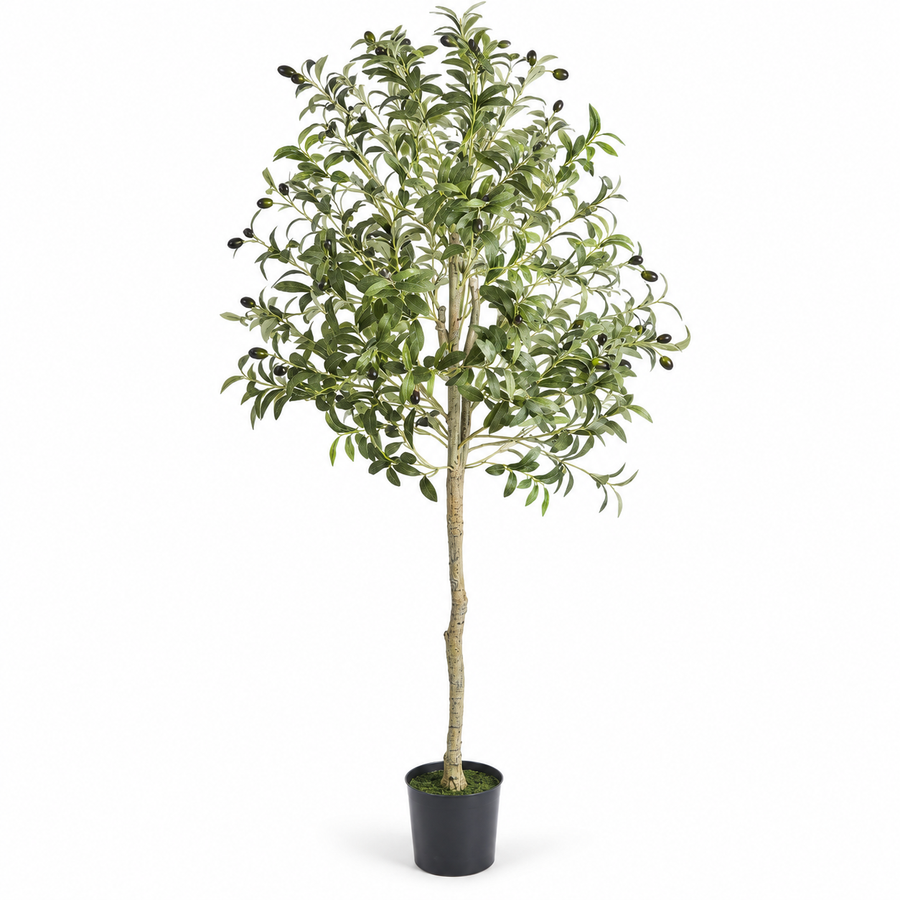 Kunst Olijfboom 150 cm – Kunstplant Olijfboom – Groen