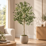Kunst Olijfboom 150 cm – Kunstplant Olijfboom – Groen