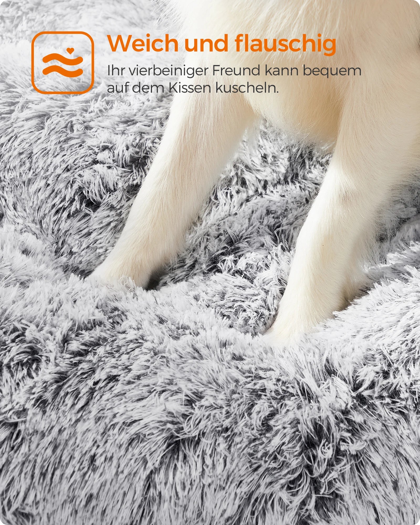 Huisdierbed Fluffy - Kat/Hond - 110x73 Cm - Wasbaar