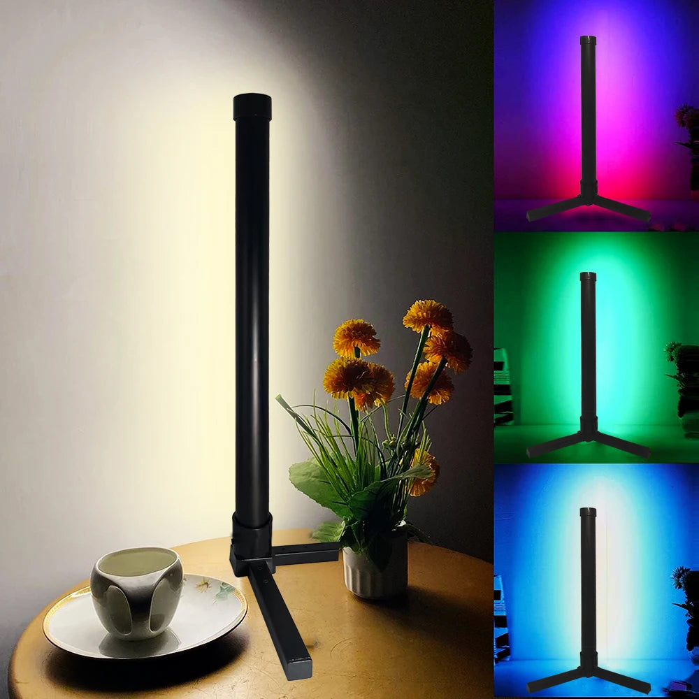 Smart RGB LED Hoek Vloerlamp met Afstandsbediening