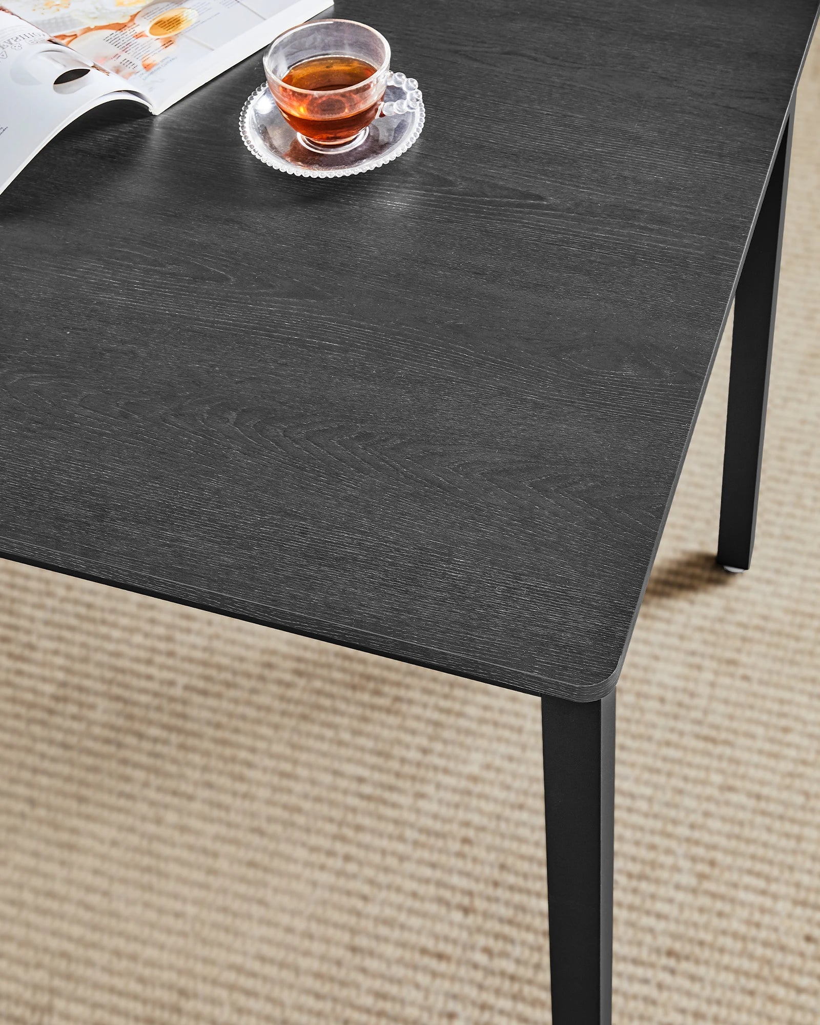 Eetkamertafel Set met 2 Banken 110x70x75 cm