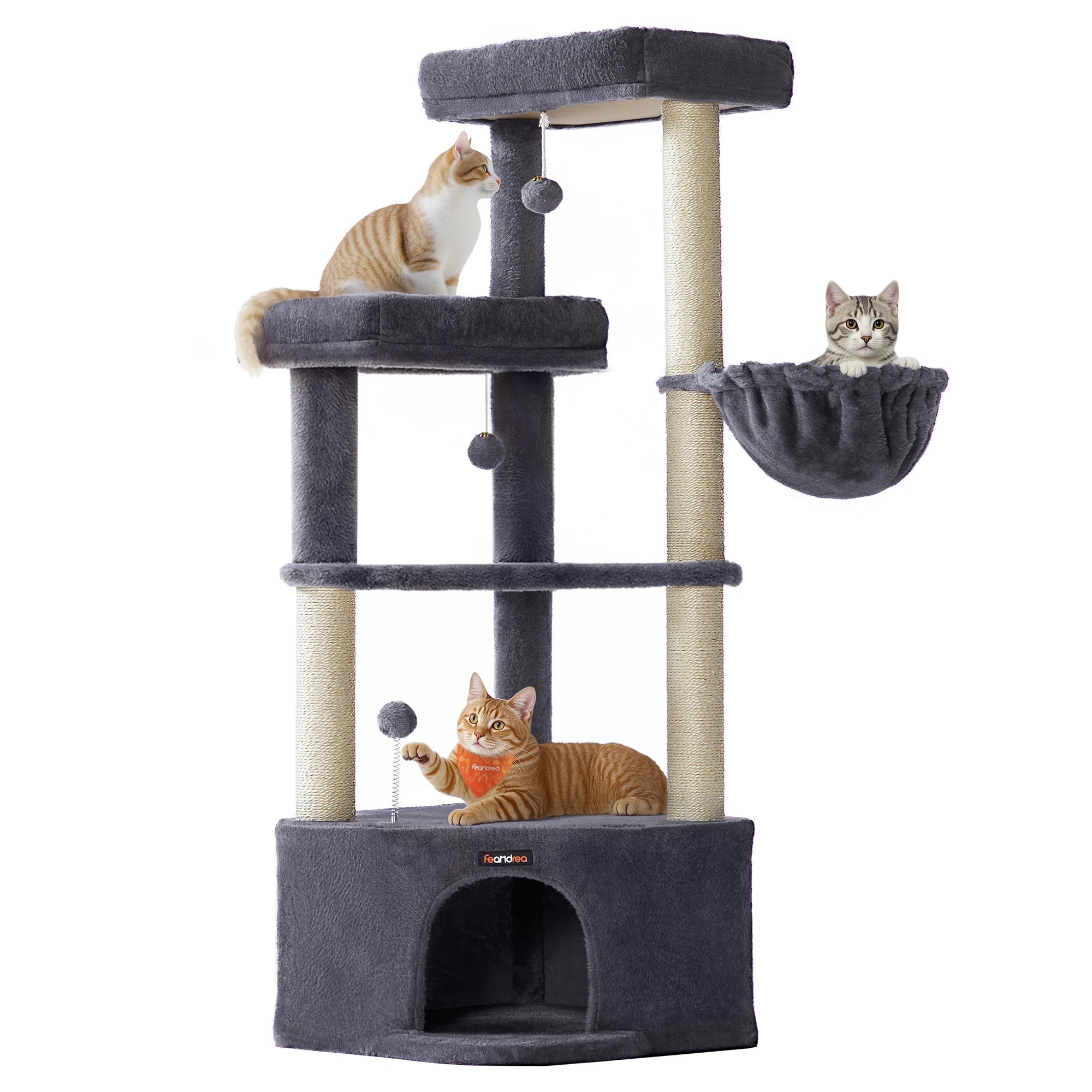 Kattenhoek Speelboom - Krabpaal - Knuffelcave