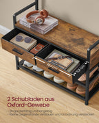 Kapstok Met Schoenenbank - Halmeubel