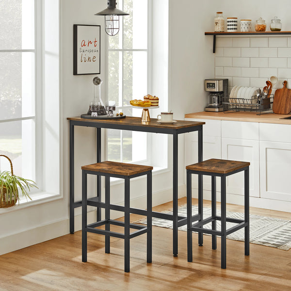 Barkruk En Bartafel Set - Industrieel