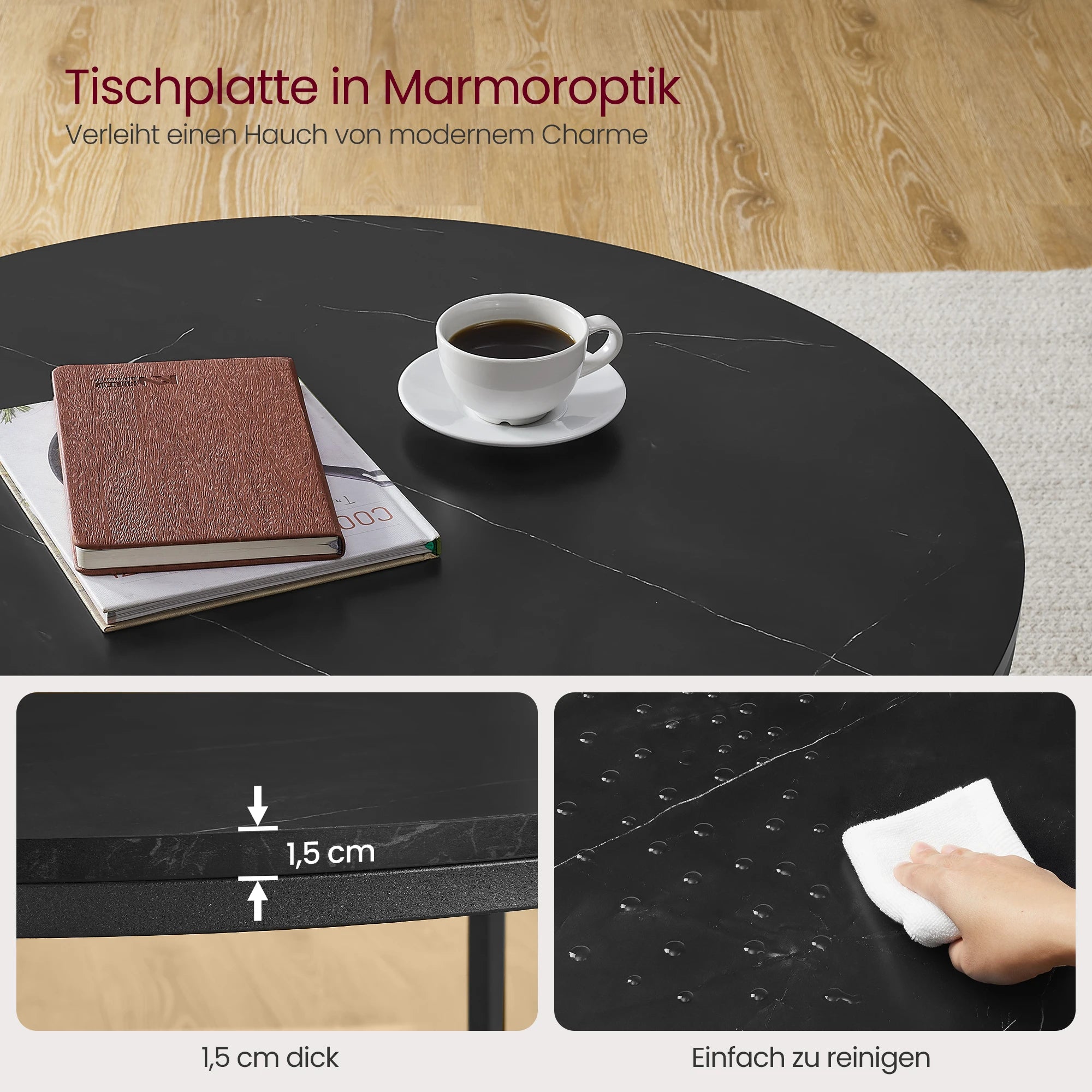 Salontafel Voor Woonkamer - Glasblad - Modern Design