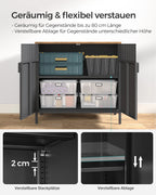 Keuken Sideboard Kast met Dubbele Deur - Industrieel