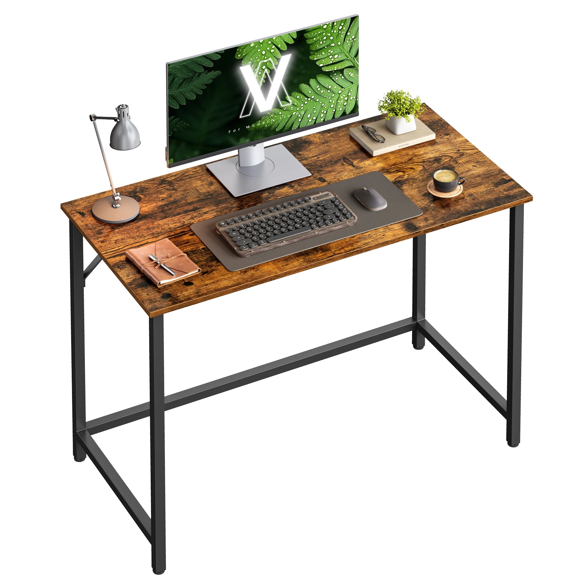 Bureau 100 cm - Industrieel Computer Bureau