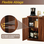 Sideboard Modern - Verstelbare Planken - 120x40x76 Cm