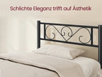 Enkel Metalen Bedframe 90x200 Cm