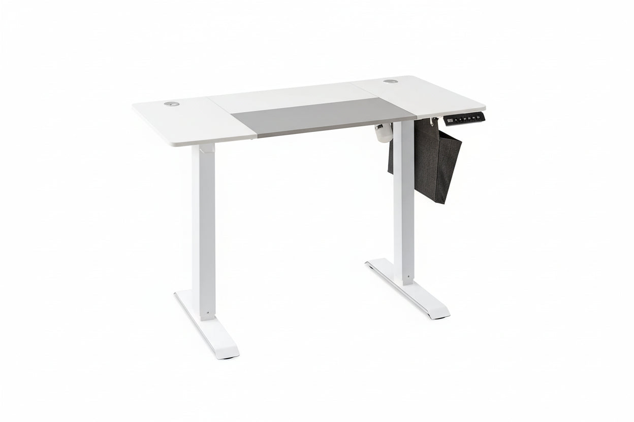 Elektrisch Verstelbaar Bureau 120x60 cm – Hoogte 72-120 cm – Continu Verstelbaar – Spliced Plate – Ergonomisch Zit-Sta Bureau