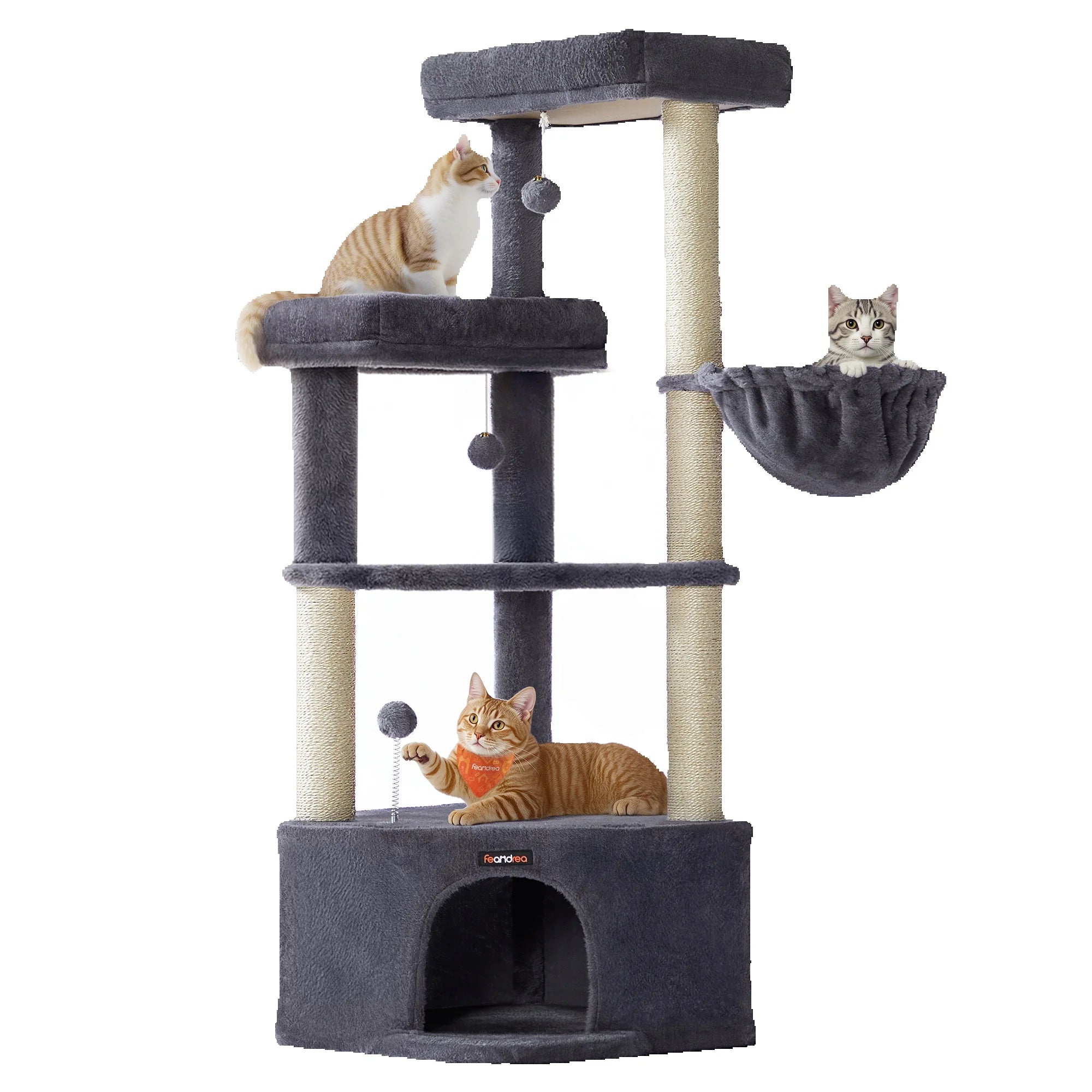 Kattenhoek Speelboom - Krabpaal - Knuffelcave