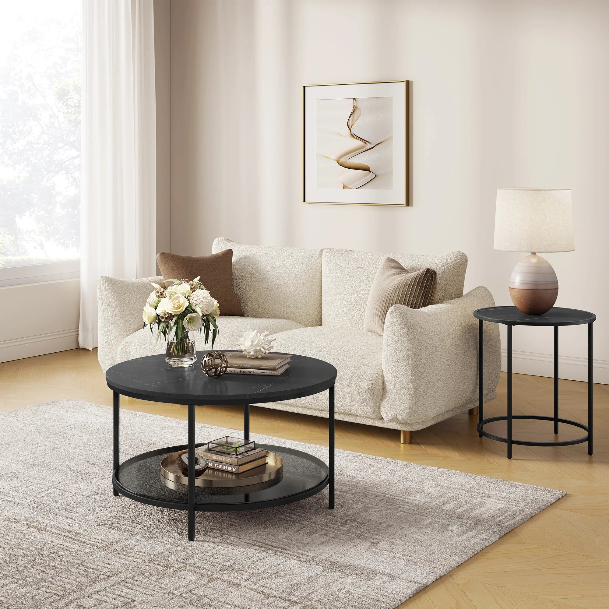 Salontafel Voor Woonkamer - Glasblad - Modern Design