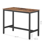 Staande Bartafel - Metalen Tafel