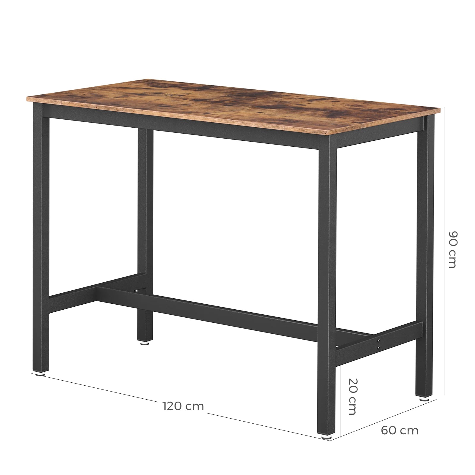 Staande Bartafel - Metalen Tafel