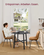 Ronde Eettafel 80 cm - Kleine Keuken Tafel Industrieel