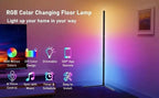 Smart RGB LED Hoek Vloerlamp met Afstandsbediening