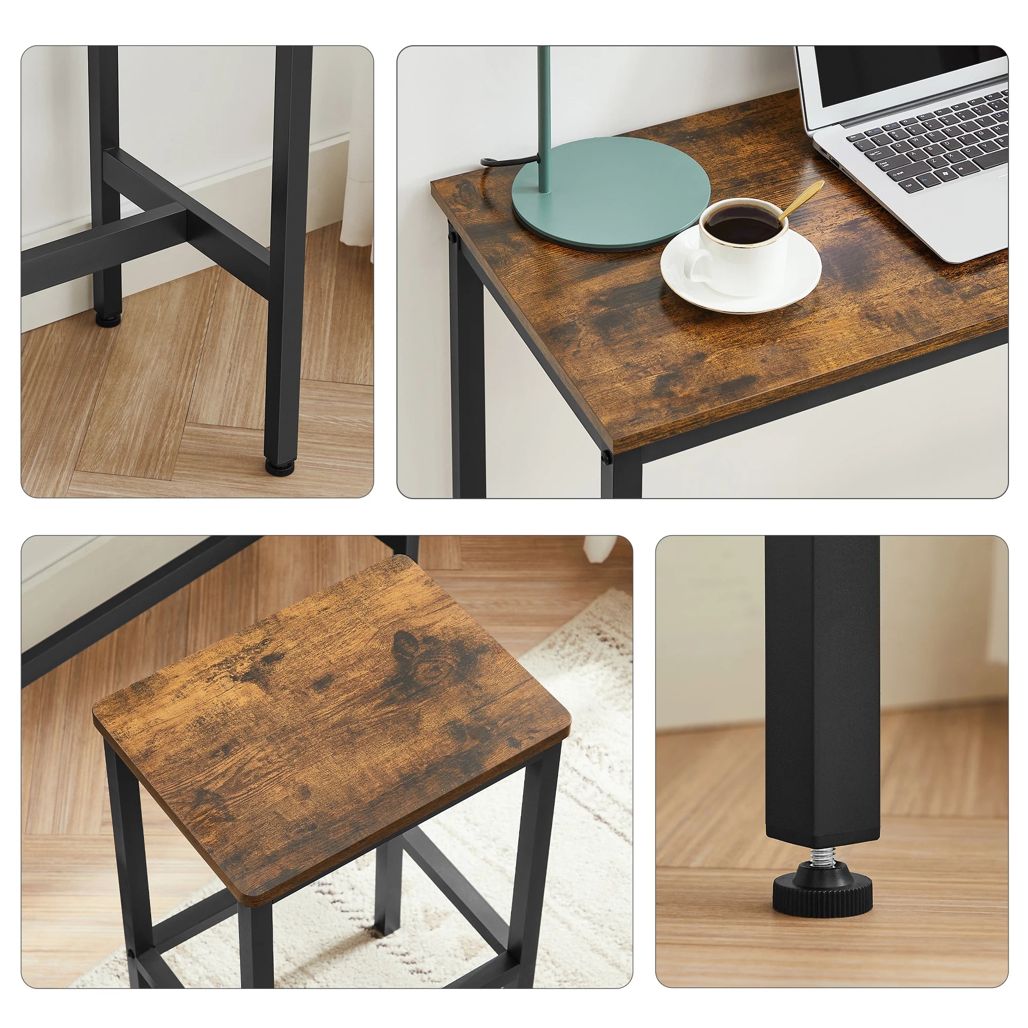 Barkruk En Bartafel Set - Industrieel