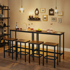 Barkruk En Bartafel Set - Industrieel